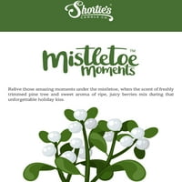 Mistletoe Moments Tealight Candles Мулти - Зелен първокласен ароматизирани чаени светлини - Свещта на Shortie's Candle Company