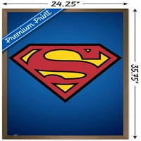 Комикси - Superman - Shield Wall Poster, 22.375 34