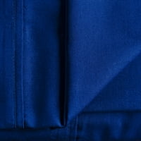 Superior Tierney Cotton Percale Deep Pocket Set, Twin XL, Crown Blue