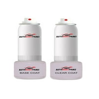 Докоснете Basecoat Plus Clearcoat Spray Paint Kit, съвместим с Candy White Golf Plus Volkswagen