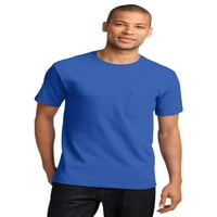 Тениска с пристанище и компания с Pocket Royal Blue, 3XL