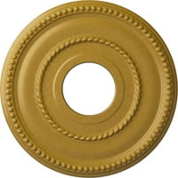 Екена Милуърк 1 8од 5 8 ИД 3 4 П Валериано таван медальон, ръчно рисувани преливащи се Злато