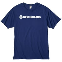 Тениска на новата холандска лого синя ръкав, 421752