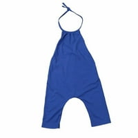 Продавачът на FOPP Toddler Kid Baby Girls Straps Rompers Jumpsuits Pants Clothing Blue 90
