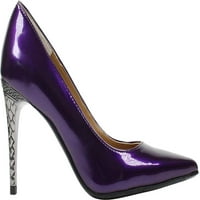 Женски J. Renee Maressa Pump Pump Purple Polyurethane 8. M