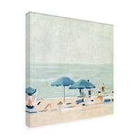 Ема Скарви - ако плажовете са Мои-платно изкуство