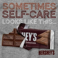 Self Care Funny Hershey's Chocolate Sweatshirt за мъже или жени Brisco Brands 5x