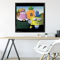 Nickelodeon Spongebob - американски готически плакат за стена, 22.375 34