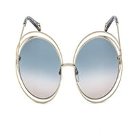 Клои сиво-син градиент кръгли слънчеви очила СЕ114СД 62