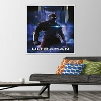 Ultraman - Dark Anime One Lither Shanl Poster с магнитна рамка, 22.375 34