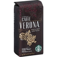 Starbucks Caffe Verona Coffee - тъмно - унция - всеки