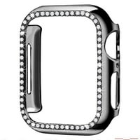 Луксозен калъф за Apple Watch IWatch Series Bumper Case Защитна пълна покривка Диамант лъскава рамка за черупка на калъф