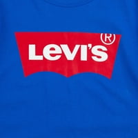 Тениска с къс ръкав на момчетата на Леви, размери 4-18