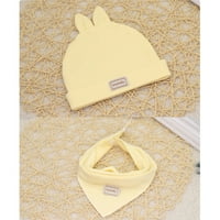 Сладка мечка нощна карта 0- месеци бебета твърд цвят капак за бебешка болнична шапка подаръци подаръци