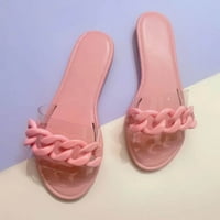 Ichuanyi сандали за жени Просвещение Женски дами модни ежедневни кристални отворени пръсти сандали сандали с ниска пета обувки