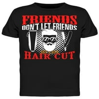 Вземете тениска за подстригване на косата-изображения от Shutterstock, мъжки 3x-голям