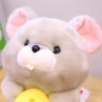 Mialoley Plush Doll, сладка карикатура катерица Панда мишка котка форма pp памучен пълнеж плюшена играчка фестивал за рожден ден подарък