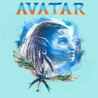 Junior's Avatar: Пътят на Water Neytiri Портрет Racerback Tack Top Cancun
