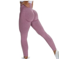 Дамски плюс размер панталони просвета летни панталони за жени спортни йога панталони спорт