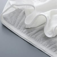 Baqcunre бикини за жени памук за еднократна употреба Долници бельо Удобно мъжки дамски бели бели 3XL