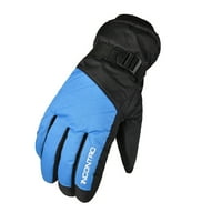 iopqo ръкавици ръкавици зимни ски ръкавици мъже и женски топли и замръзнали ръкавици сако синьо