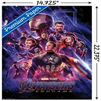 Marvel Cinematic Universe - Avengers - Endgame - един плакат за стена на листа, 14.725 22.375