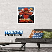 Marvel Comics TV - Японски Spider -Man - Плакат за стена за колаж, 14.725 22.375
