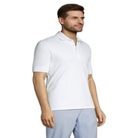 Lands's End Men's с късо ръкав Supima Banded Polo