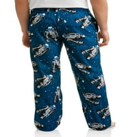 Междузвездни войни Мъжки спален панталон Р2-Д, размери с-ШЛ, мъжка пижама