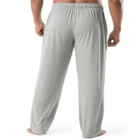 Джордж мъжки и големи мъжки фуражи райе плетени сън пижама панталони, 2-пакет, размери с-5ХЛ