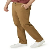 Мъжки класически Стрейт Фит Стрейт Чино панталони, размери 29-52