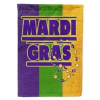 Градински флаг Mardi Gras