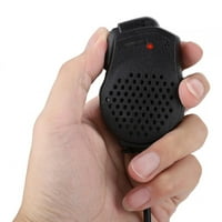 Tebru Walkie Talkie говорител, високо чувствителност ръчен говорител микрофон Dual PTT за Baofeng Walkie Talkie UV- серия