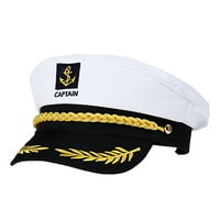 Капитан шапка морска шапка регулируема капитани шапка яхта Капитан Костюм Военноморска морска адмирал шапка за Хелоуин Костюм аксесоар