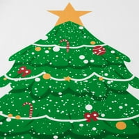 Sprifallbaby Christmas Family Pajamas Matching Комплект коледно дърво печат Raglan с дълъг ръкав върхове и панталони шезлонги топло спално облекло