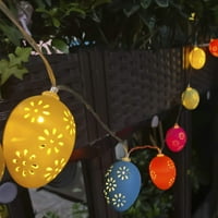 10 фута LED яйчна струна декорации батерия, декоративни яйчни светлини, парти, празник, декорации за дома