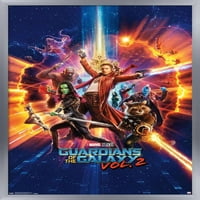 Marvel Cinematic Universe - Guardians of the Galaxy - Cosmic Wall Poster, 14.725 22.375