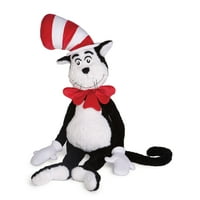 Манхатън Играчка Д-р Сюс котка в шапката 40 джъмбо мека плюшена играчка