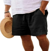 Colisha Men's Board Trunks с джобове къси панталони еластични талии летни къси панталони ежедневни ваканционни дъна на теглене зелени XL