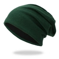 pgeraug бейзболни шапки тормодни топли плетене на една кука плетка ски шапка череп шапки шапки за жени армия зелено