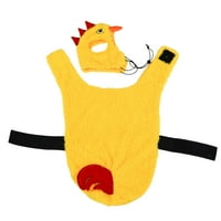 Жизнен живот Хелоуин куче костюм и котка костюм: пиле, размер ХС