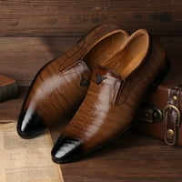 кожени обувки за мъже Мъжки обувки мъжки кожени ежедневни Мъжки обувки класически бизнес кожени обувки мода ретро ежедневни Мъжки кожени обувки