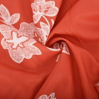 Летни рокли за жени ежедневни Бохо флорални Принт разрошена капачка Ръкав в врата туника Страна цепка Макси рокля с каишка