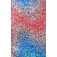 нулум ръчно тъфтинг абстрактни Адриа килим 8' 6 11' 6 мулти Правоъгълник