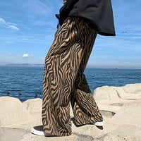 Мъжки модни ретро Instagram спортни тенденции за крака с висока улица прави панталони